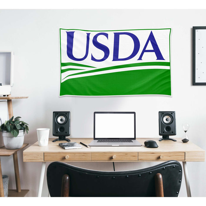 US Depatment of Agriculture USDA USA Flag Banner