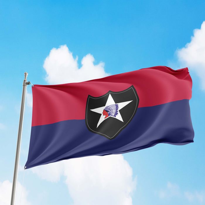 2nd Infantry Division (United States) Flag Banner