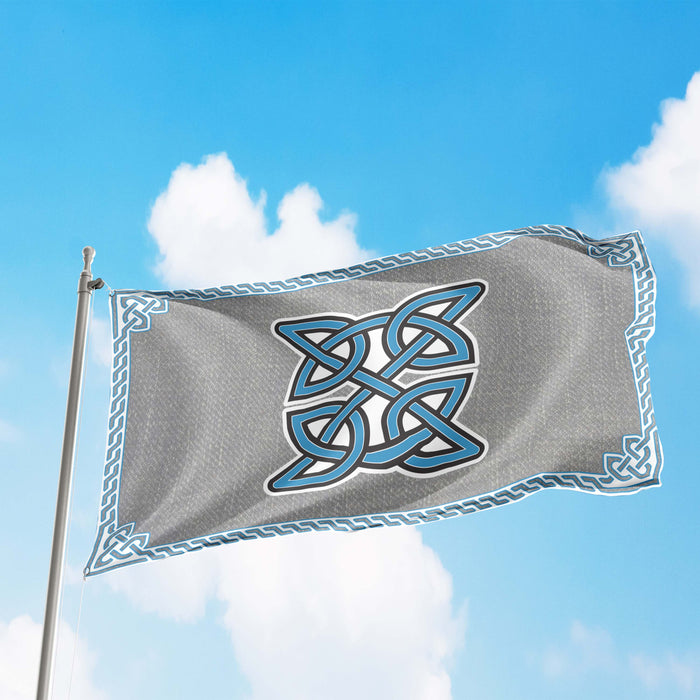 Irish Celtic Cross Religious Symbol Amulet Flag Banner