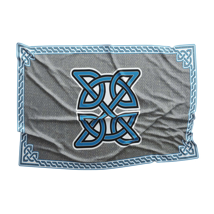 Irish Celtic Cross Religious Symbol Amulet Flag Banner