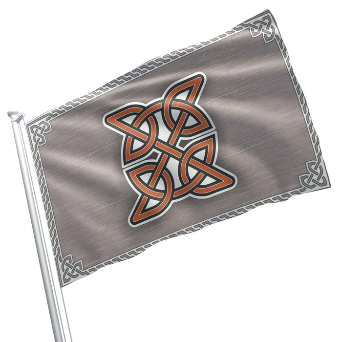 Irish Celtic Cross Religious Symbol Amulet Flag Banner