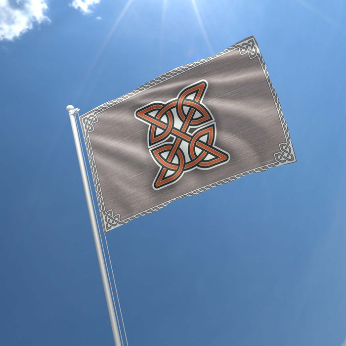 Irish Celtic Cross Religious Symbol Amulet Flag Banner