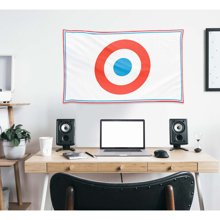 France Air Force Roundel Flag Banner