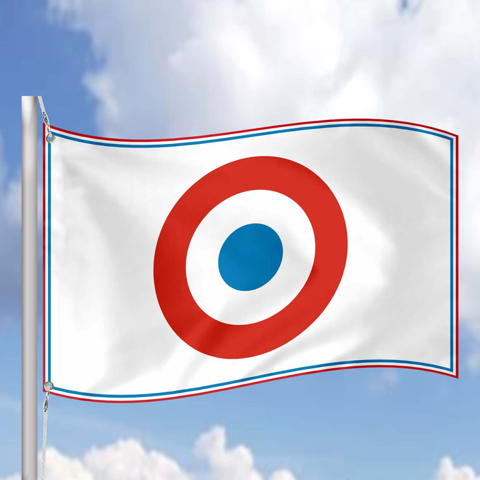 France Air Force Roundel Flag Banner