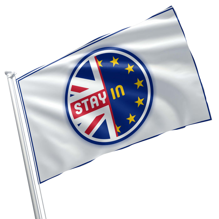 Brexit - Stay In the UK leaving the EU Flag Banner