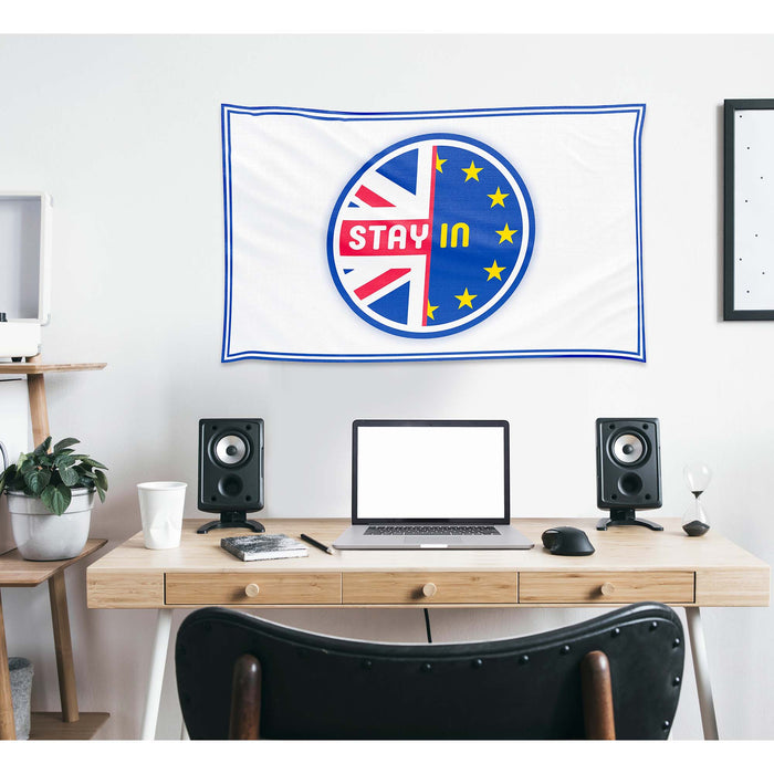 Brexit - Stay In the UK leaving the EU Flag Banner