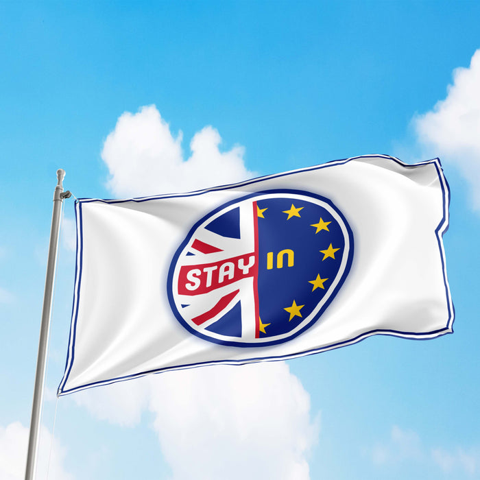 Brexit - Stay In the UK leaving the EU Flag Banner