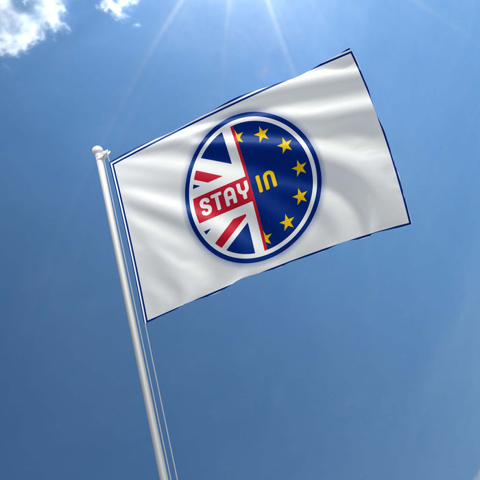 Brexit - Stay In the UK leaving the EU Flag Banner