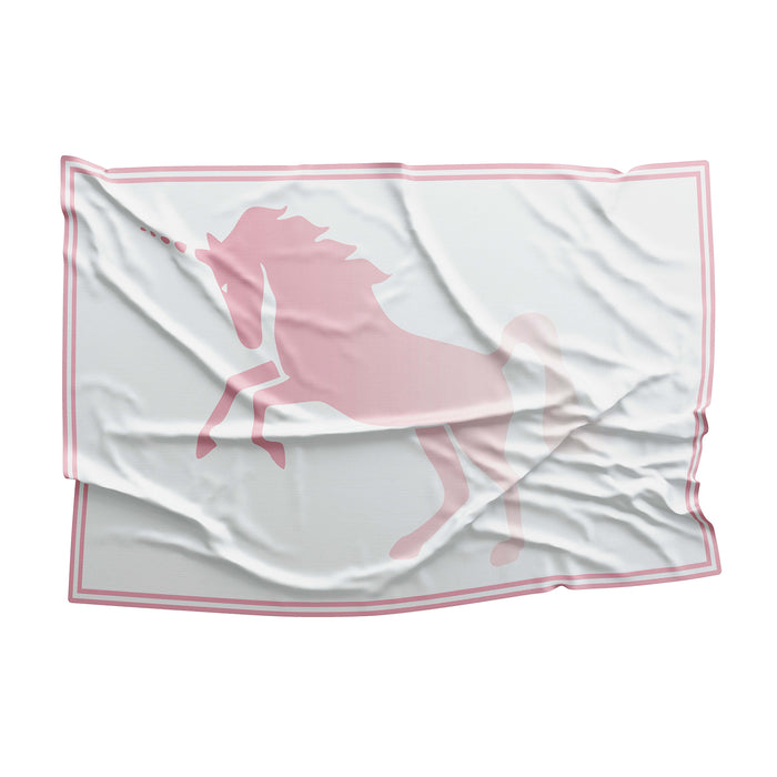 Satire Religion Invisible Pink Unicorn Flag Banner