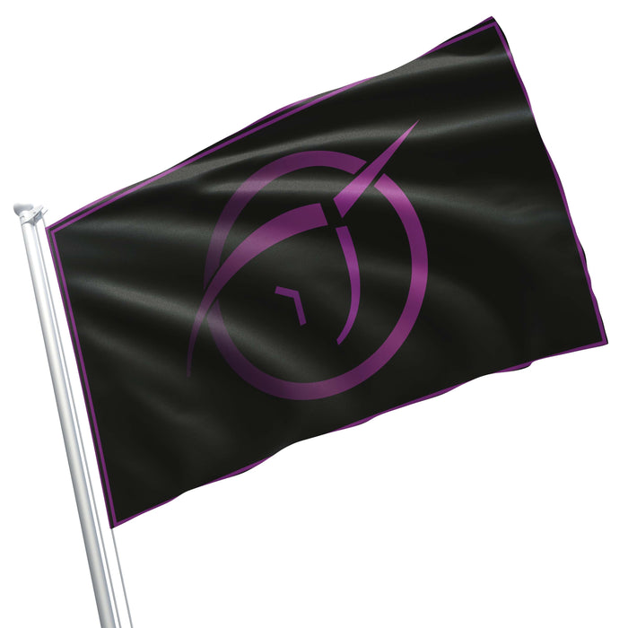 Satire Religion Invisible Pink Unicorn Flag Banner
