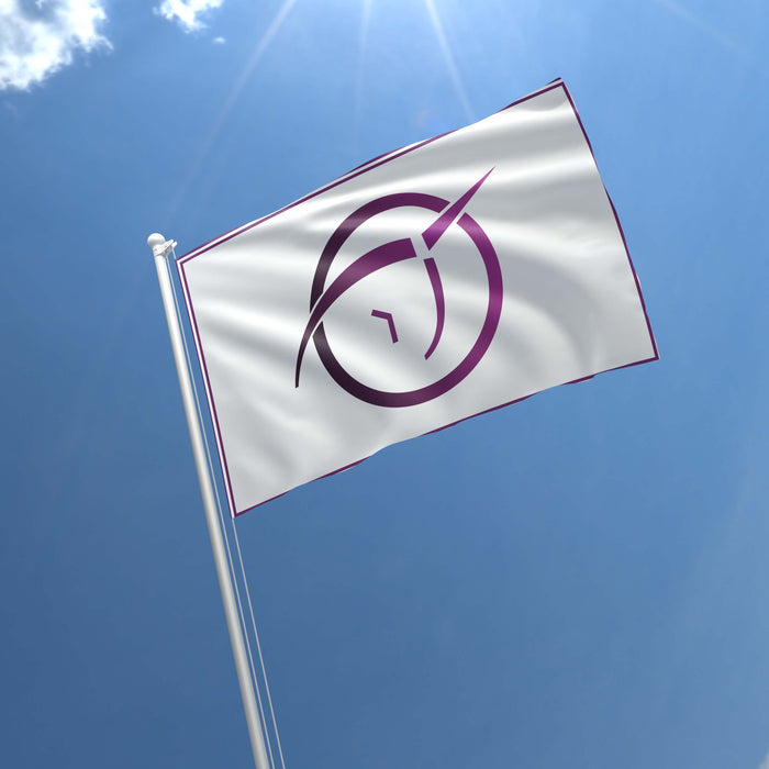 Satire Religion Invisible Pink Unicorn Flag Banner