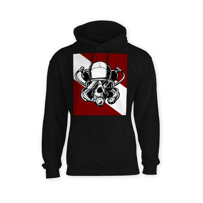 Diver Down Hoodie - Apedes Flags and Banners