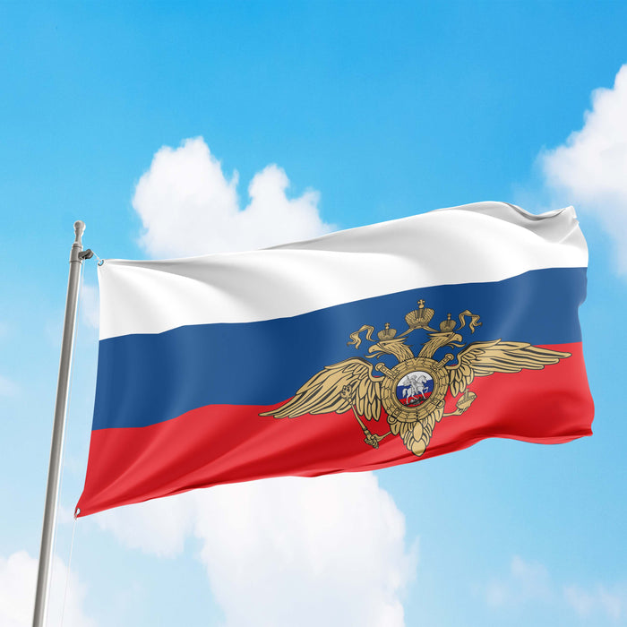 Ministry of Internal Affairs of the Russian Federation (MIA of Russia) MVD Flag Banner