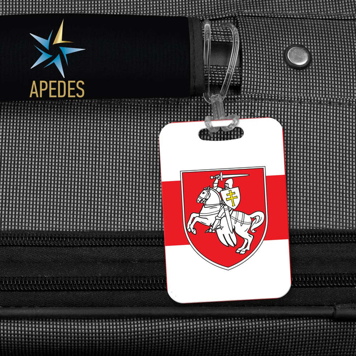 Belarus Pogonya Rectangle Luggage Tag