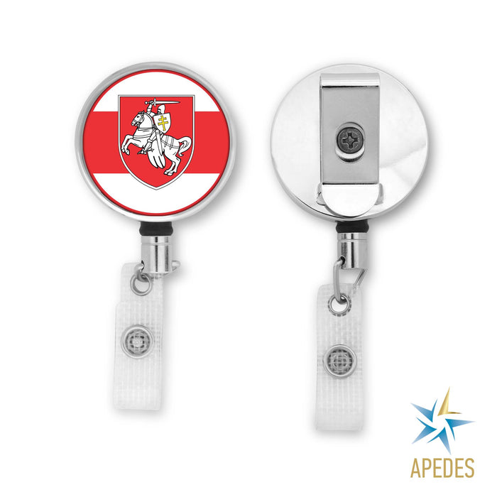 Belarus Pogonya Badge Reel Holder