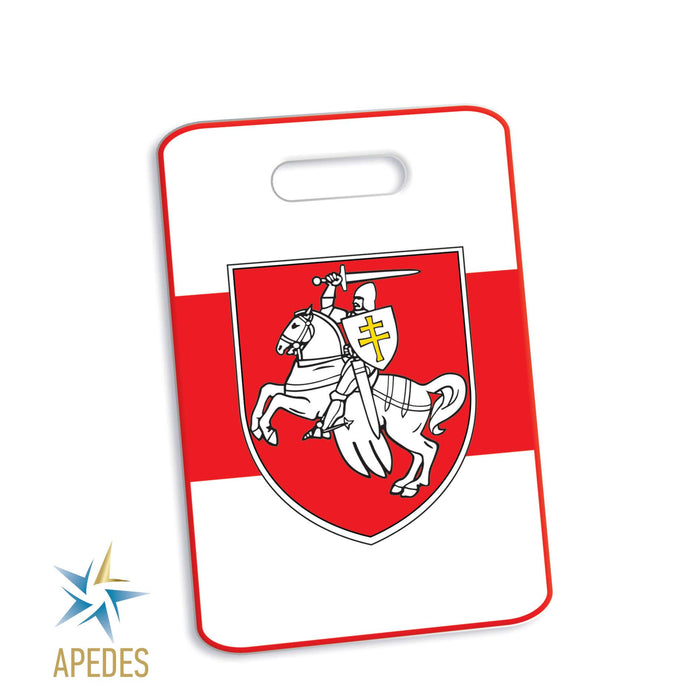 Belarus Pogonya Rectangle Luggage Tag