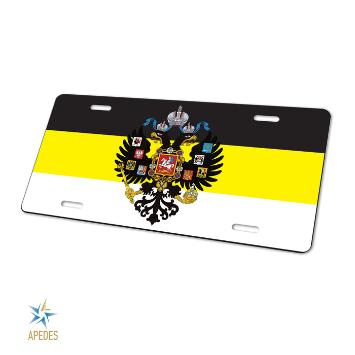 Russian Imperial Coat of Arms Decorative License Plate