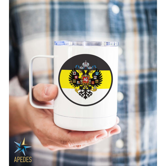 Russian Imperial Coat of Arms Stainless Steel Travel Mug 13 OZ