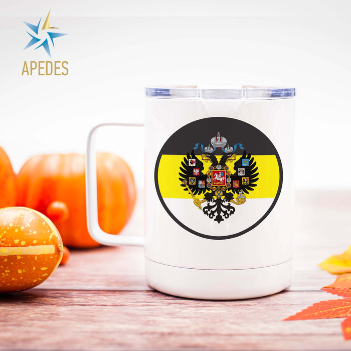 Russian Imperial Coat of Arms Stainless Steel Travel Mug 13 OZ