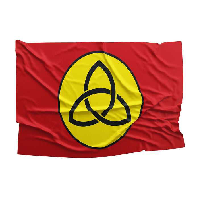 Irish Celtic Cross Religious Symbol Amulet Flag Banner