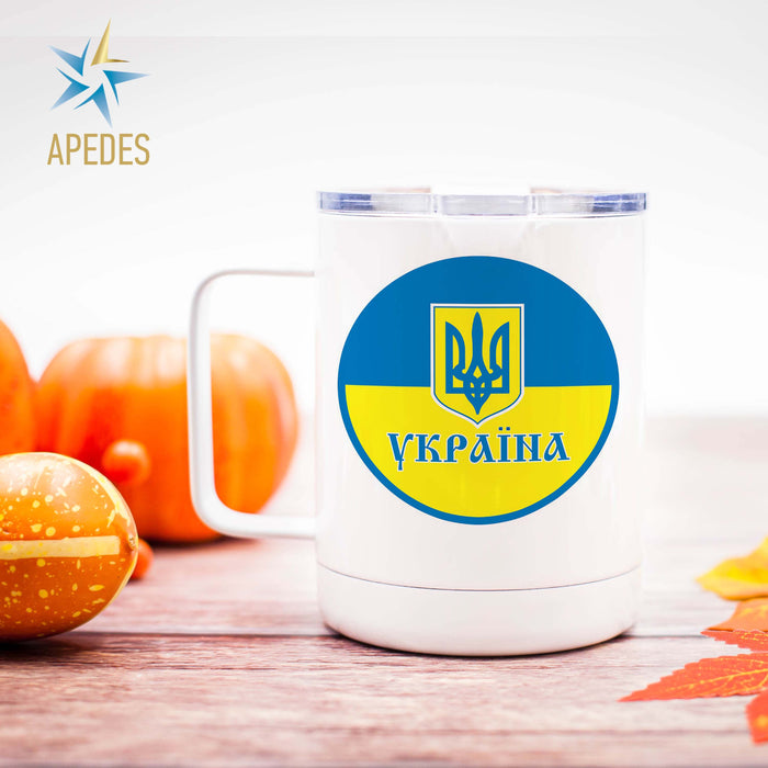 Ukraine Stainless Steel Travel Mug 13 OZ