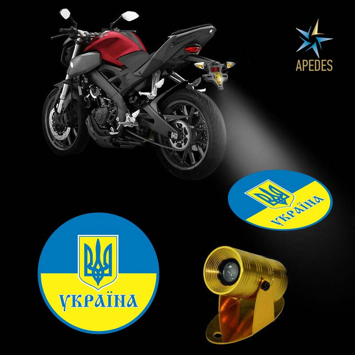 Ukraine Motorcycle Bike Car LED Projector Light Waterproof
