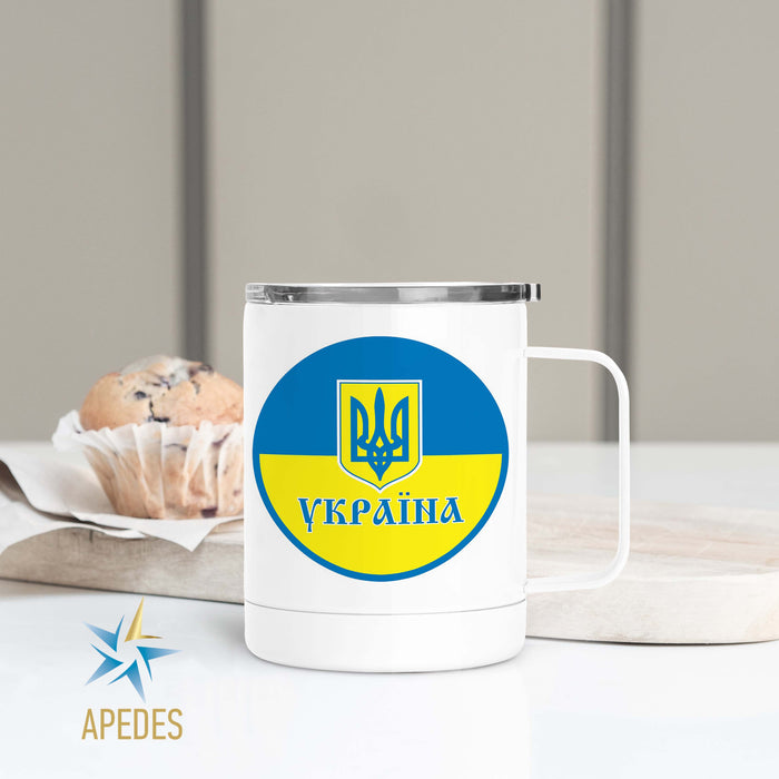 Ukraine Stainless Steel Travel Mug 13 OZ