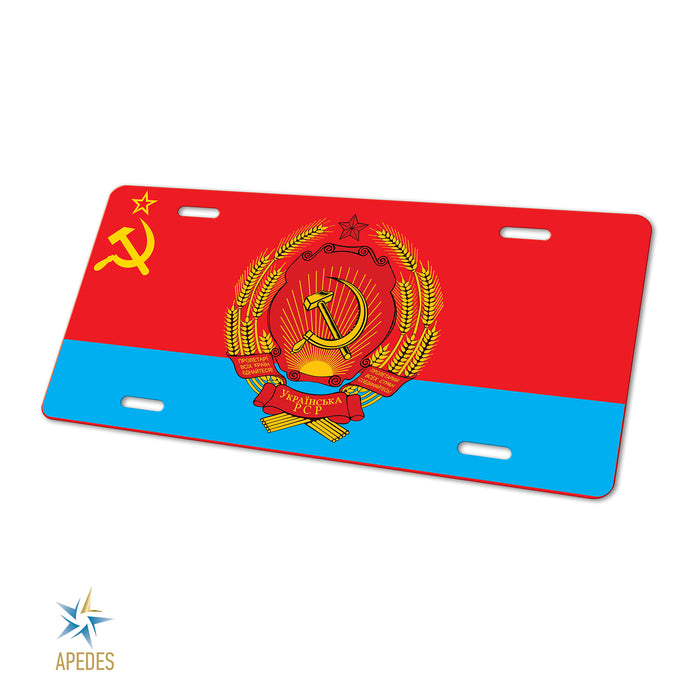 Born in USSR Decorative License Plate