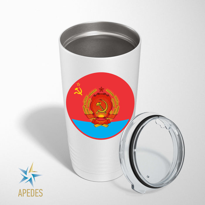 Born in USSR Stainless Steel Tumbler 20 OZ