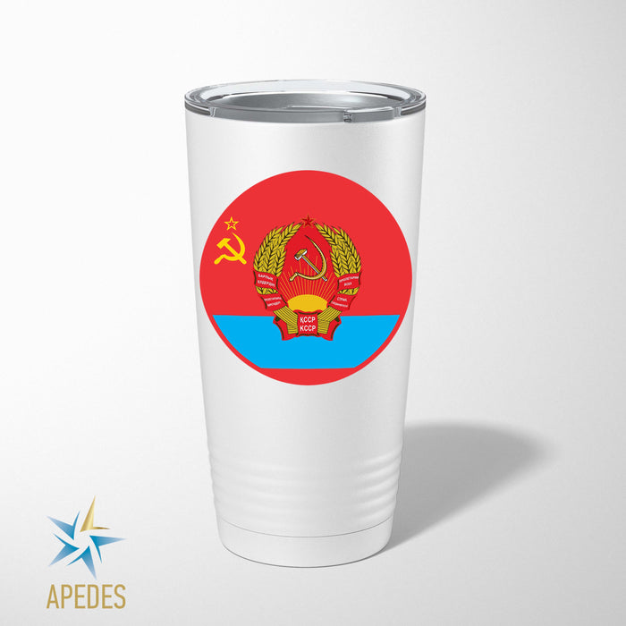 Born in USSR Stainless Steel Tumbler 20 OZ