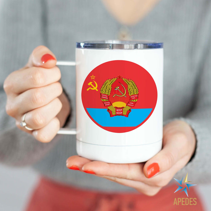 Born in USSR Stainless Steel Travel Mug 13 OZ