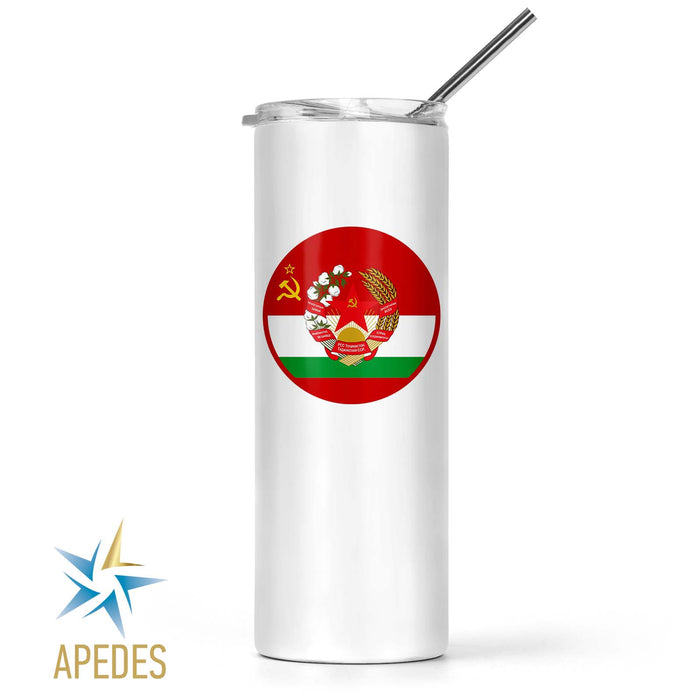 Born in USSR Stainless Steel Skinny Tumbler 20 OZ