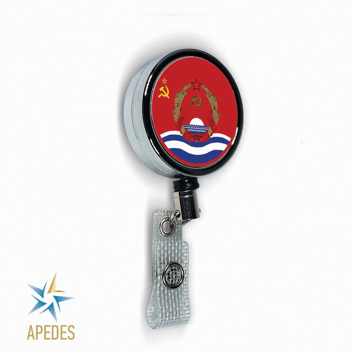 Born in USSR Badge Reel Holder