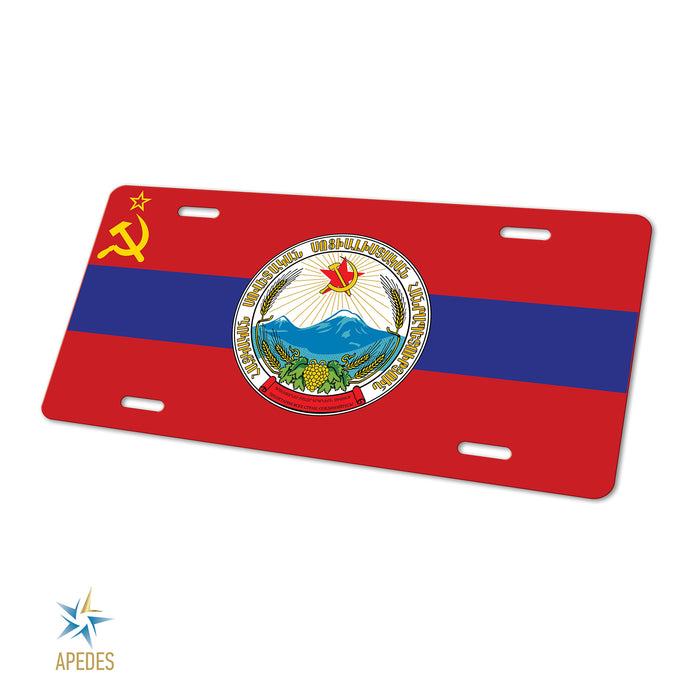 Born in USSR Decorative License Plate