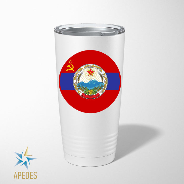 Born in USSR Stainless Steel Tumbler 20 OZ