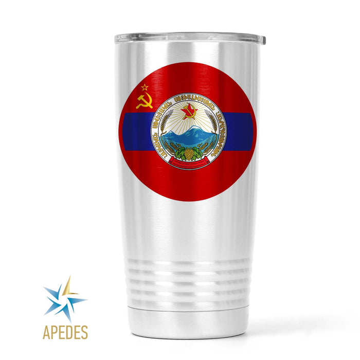 Born in USSR Stainless Steel Tumbler 20 OZ