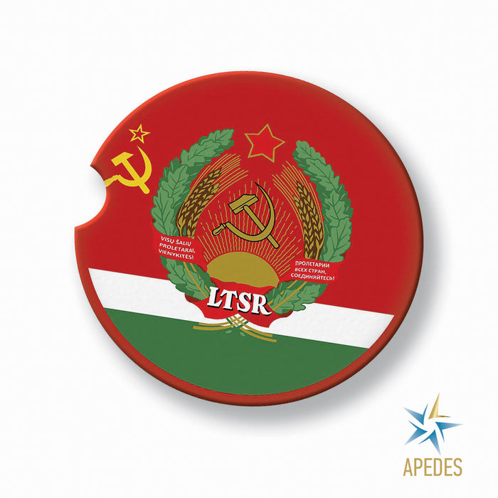 Born in USSR Car Cup Holder Coaster (Set of 2)