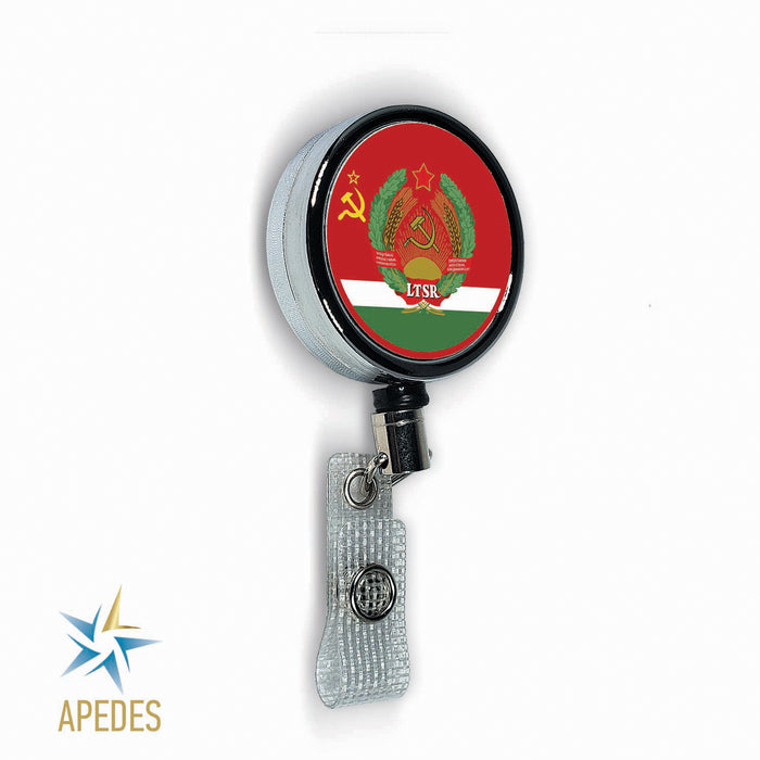 Born in USSR Badge Reel Holder