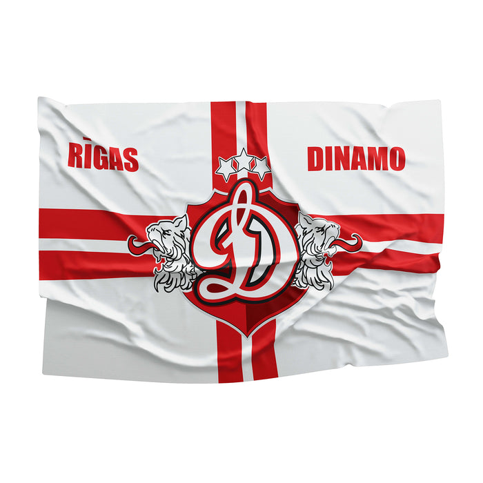 Dinamo Riga Latvia Football Soccer Club FC Flag Banner