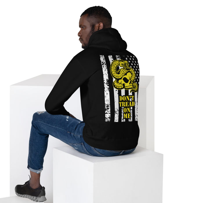 Don't Tread On Me - Snake Dark Variant 2 Unisex Hoodie