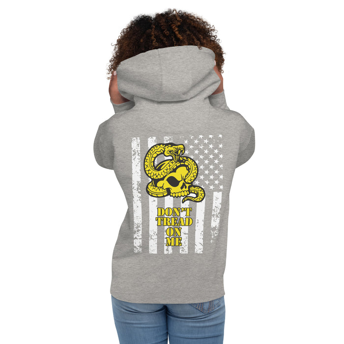 Don't Tread On Me - Snake Light Variant 2 Unisex Hoodie