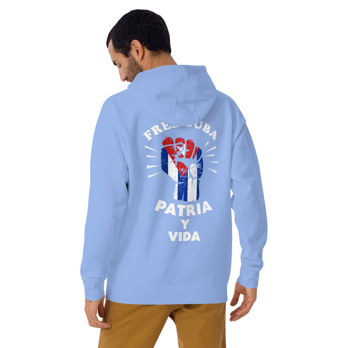 Free Cuba Patria Y Vida Unisex Hoodie