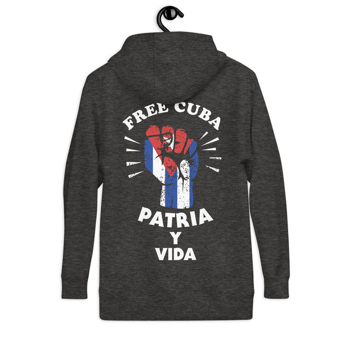Free Cuba Patria Y Vida Unisex Hoodie