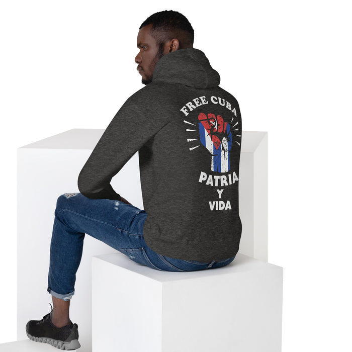 Free Cuba Patria Y Vida Unisex Hoodie