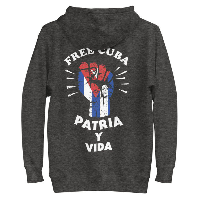 Free Cuba Patria Y Vida Unisex Hoodie