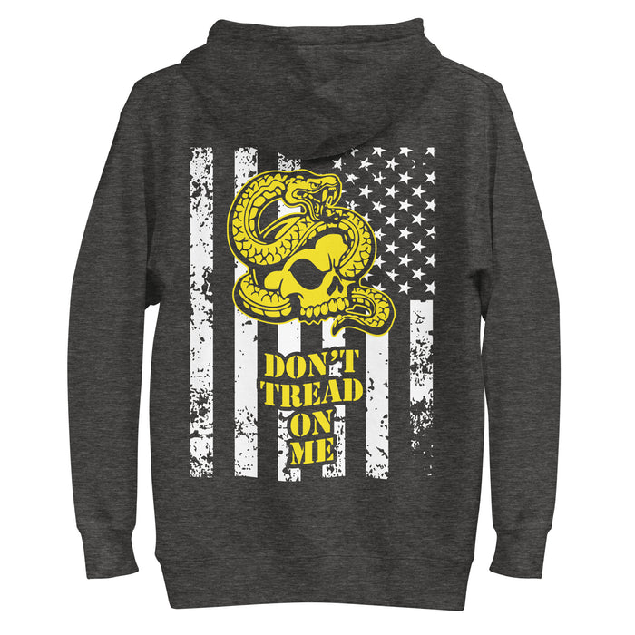 Don't Tread On Me - Snake Dark Variant 2 Unisex Hoodie