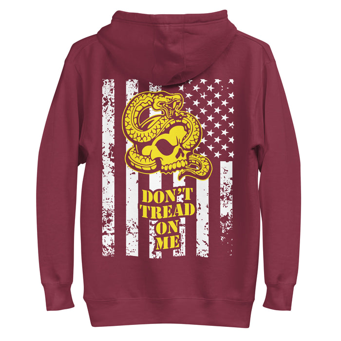 Don't Tread On Me - Snake Dark Variant 2 Unisex Hoodie