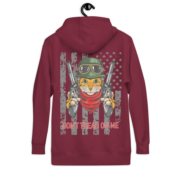 Don't Tread On Me - Cat Unisex Hoodie