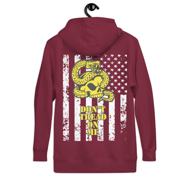 Don't Tread On Me - Snake Light Variant 2 Unisex Hoodie