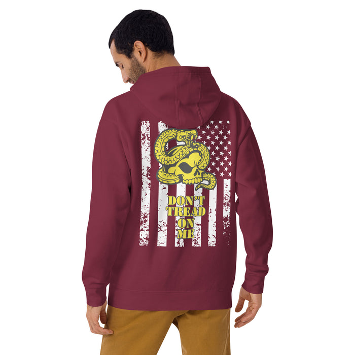 Don't Tread On Me - Snake Light Variant 2 Unisex Hoodie